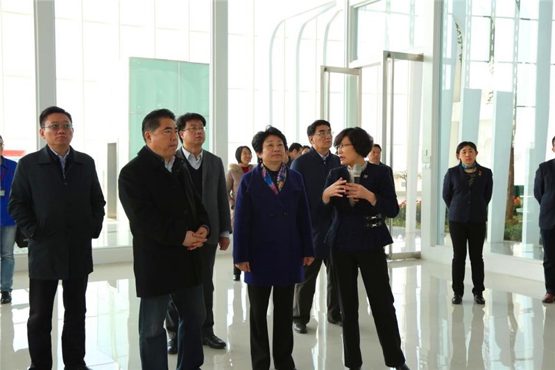 常务副省长黄莉新赴w66利来药业调研强调：将国药精髓发扬光大